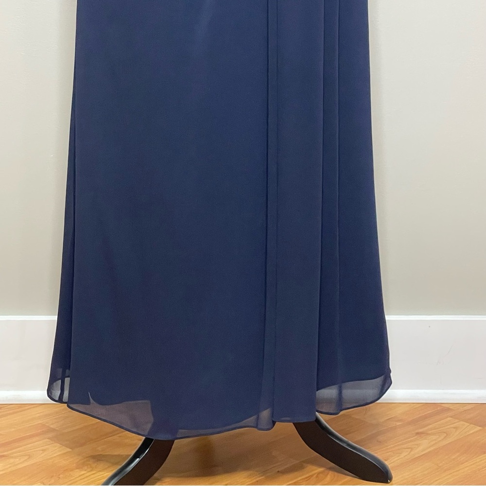 Watters&Watters Navy Mother of the Bride Dress Size 8 - Picture 13 of 14